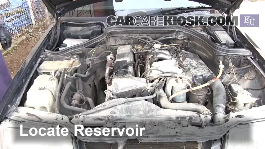 1995 Mercedes-Benz E250 2.5L 5 Cyl. Diesel Windshield Washer Fluid